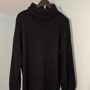 2 Sweater Bundle! Hanna Nikole:1 Black, 1 White Turtleneck Sweater Size 18W